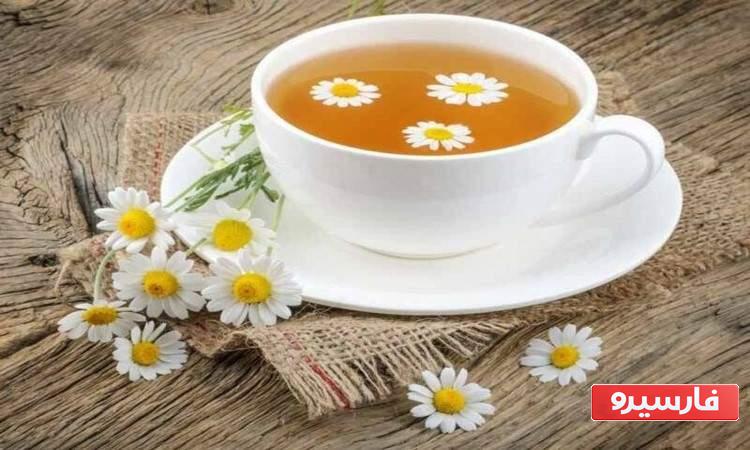 دمنوش بابونه برای سرماخوردگی