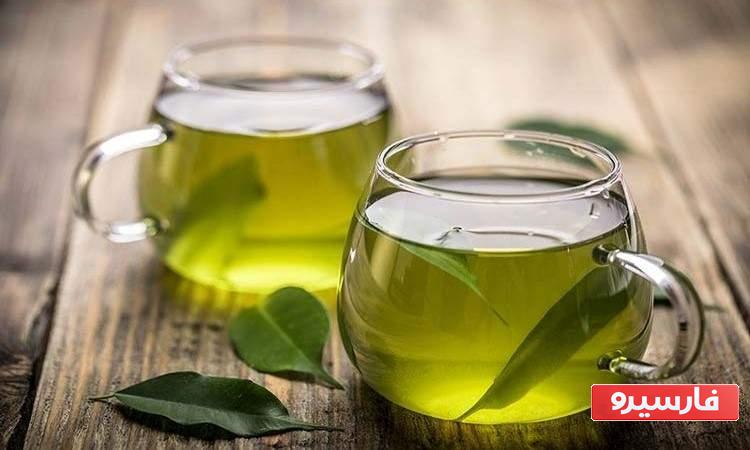 دمنوش چای سبز برای سرماخوردگی