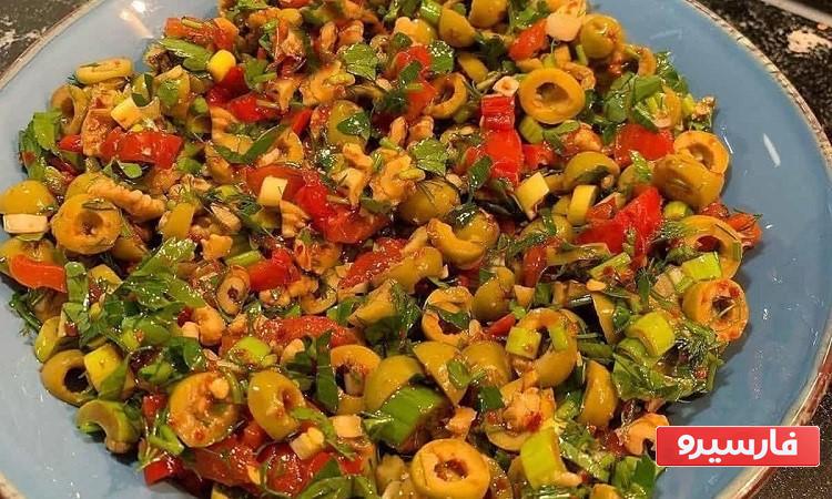 سالاد سنتی ایرانی