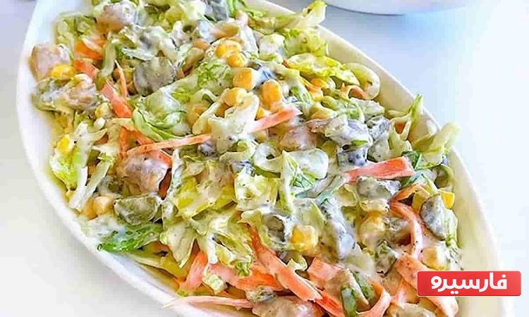 بهترین سالاد ایرانی