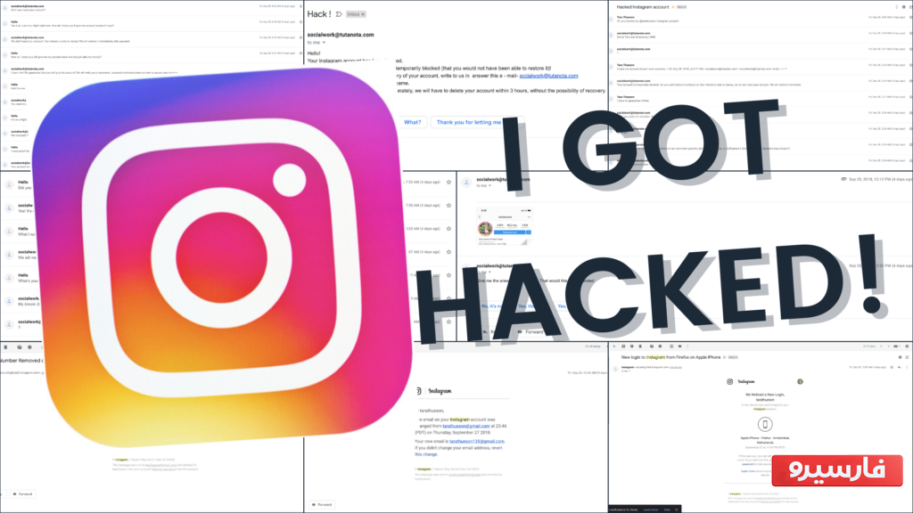 از کجا بفهمیم اینستا هک شده؟