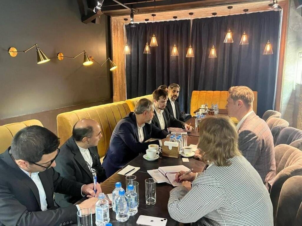 ملاقات فرید زاده با وزیر فرهنگ بلاروس