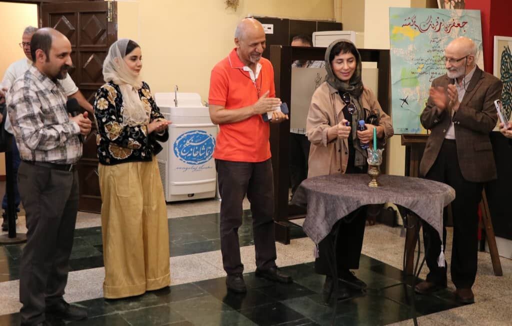 شمع چراغ شب جفر خان از پشت مریم کاظمی