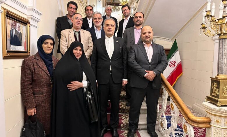 سفیر ایران در مدیران رسانه ای در مسکو: حتی اخبار می تواند برای تقویت یا تضعیف روابط ایران -روسیه مؤثر باشد.