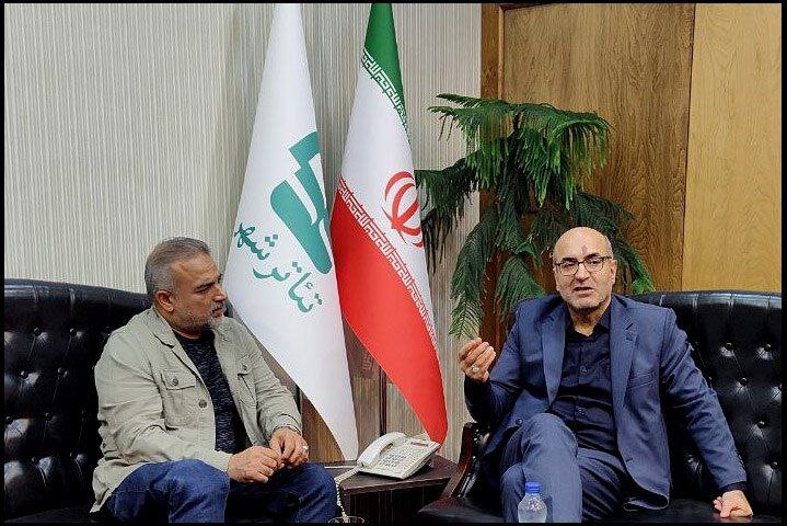 مدیر کل جدید هنرهای نمایشی وزارت فرهنگ از مجتمع تئاتر شهر بازدید می کند