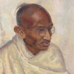 پرتره گاندی بیش از 5000 دلار در لندن فروخته شد