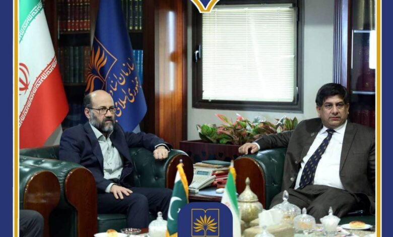 افتتاح "پنجره پاکستانی" در کتابخانه ملی ایران