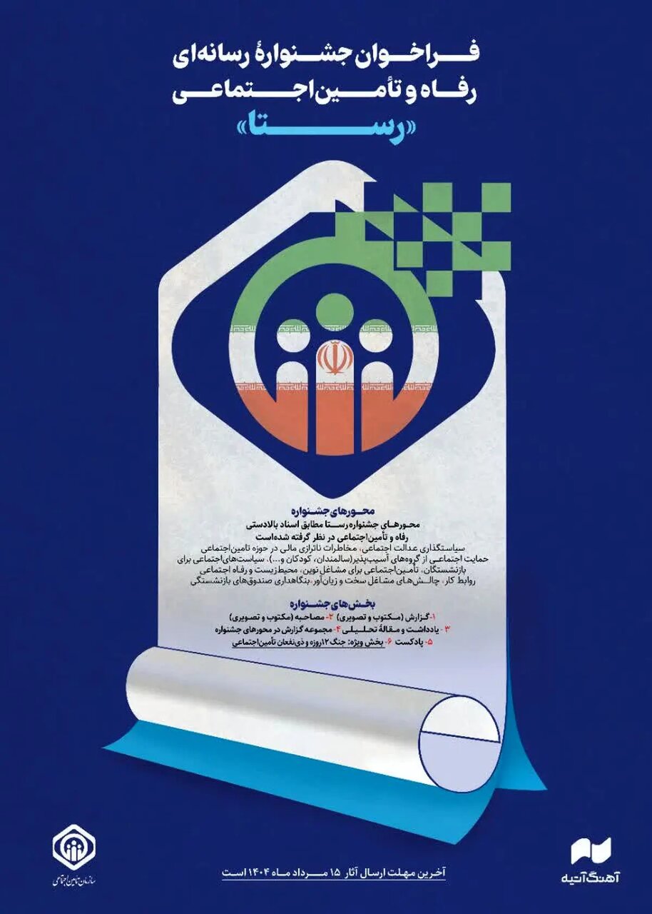 جشنواره رسانه های رفاهی و تأمین اجتماعی