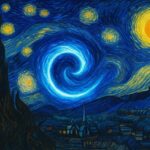 بحث چشمگیر در فیزیک با الهام از نقاشی معروف ون گوگ ؛ آیا ماه فانتزی "شب پرستاری" واقعی است؟