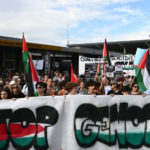 تظاهرات هزاران در چند کیلومتری فرش قرمز ونیز در حمایت از غزه