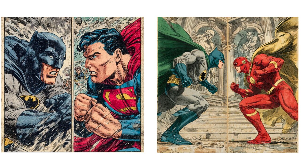 سوپرمن و بتمن درگیر تقاضا بودند