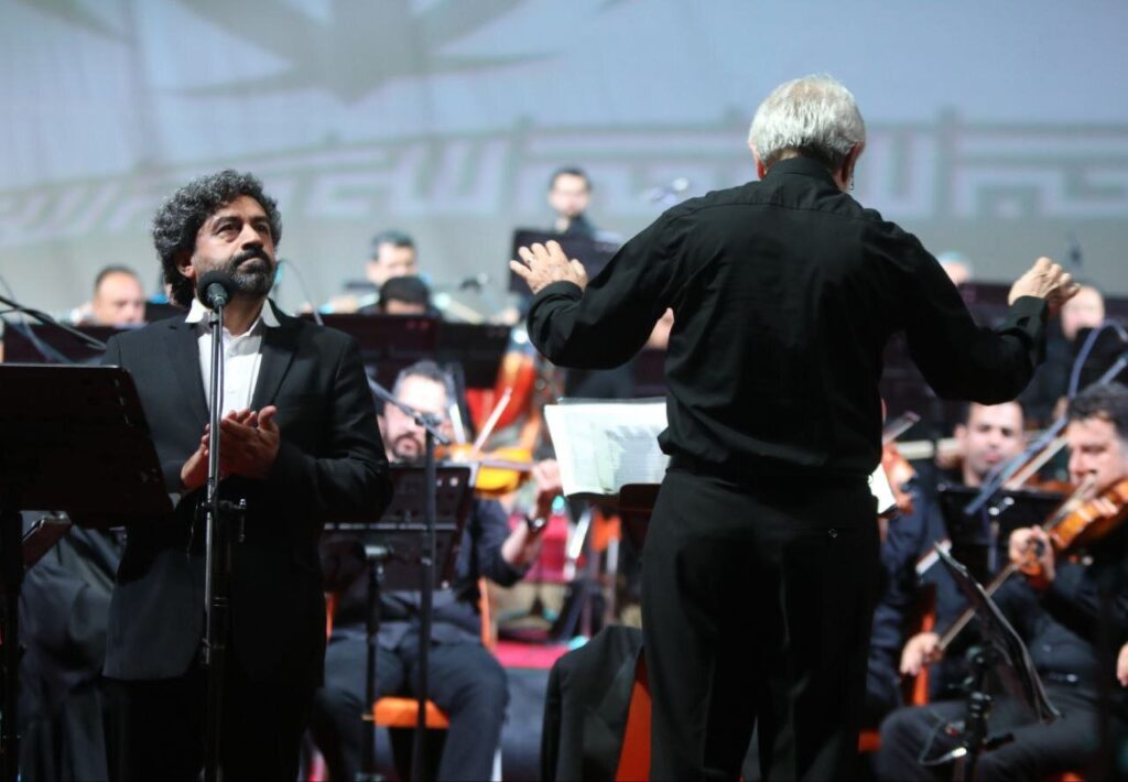 مردم رشت از ارکستر موسیقی ملی ایران استقبال کردند