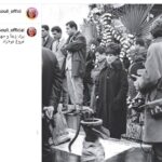 دانش پری در مقبره Forrokhzad/ عکس