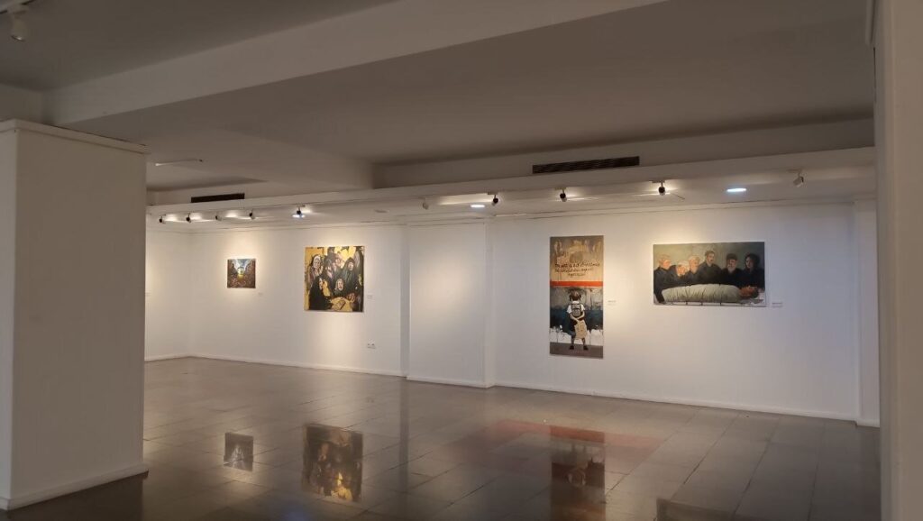 نمایشگاه عراقی ها به یاد شهید مانسورا Alikhani