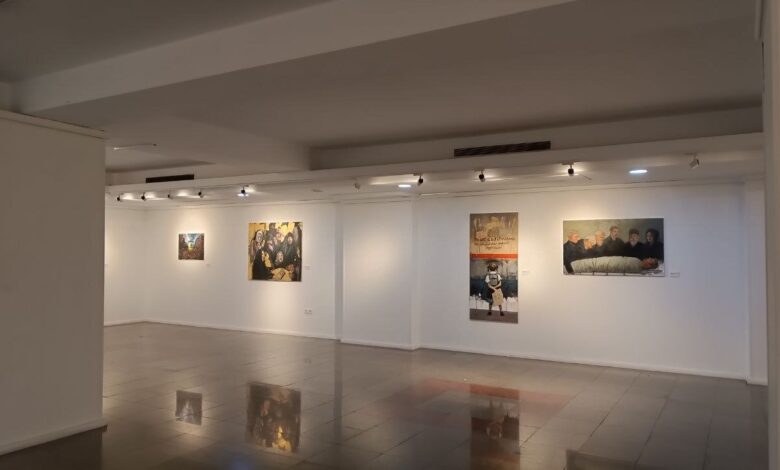 نمایشگاه عراقی ها به یاد شهید مانسورا Alikhani