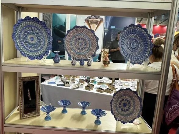 سفارت ایران با یک کابین چشمگیر در نمایشگاه بین المللی درخشید