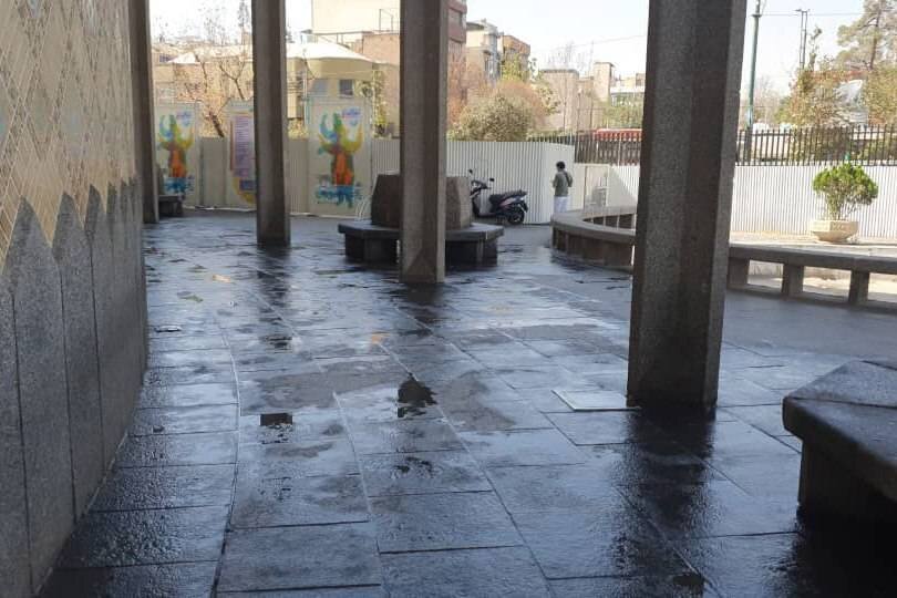 تمیز کردن/ عکس تئاتر سیتی