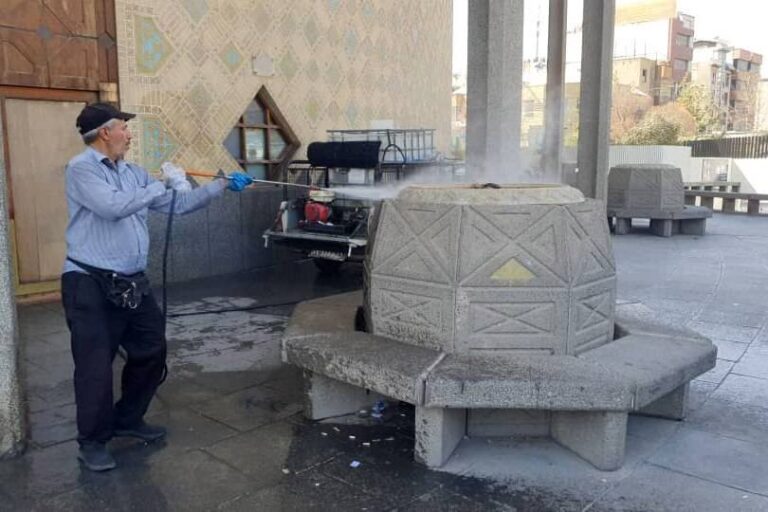 تمیز کردن/ عکس تئاتر سیتی