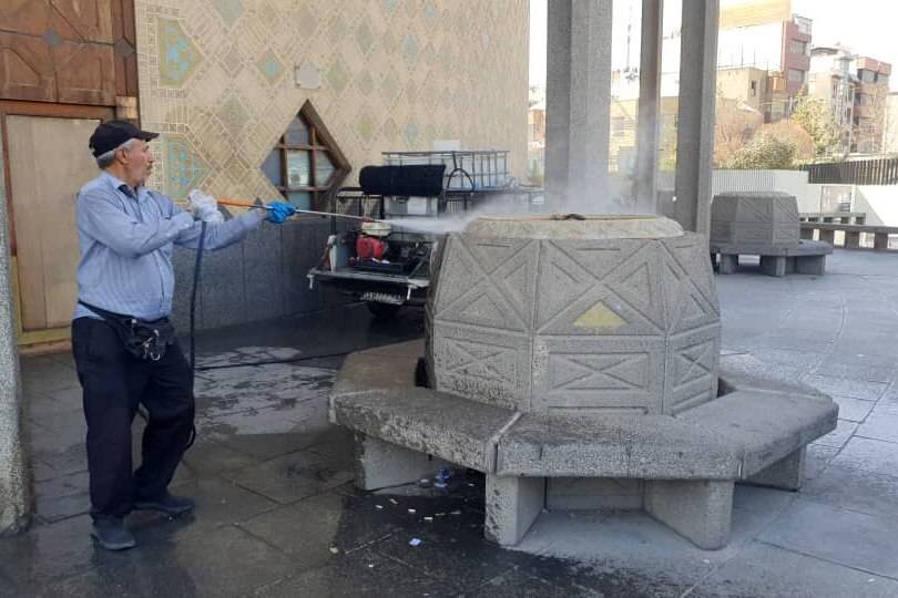 تمیز کردن/ عکس تئاتر سیتی