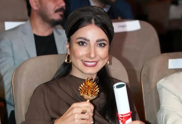 تصاویر؛ درخشش سمیرا حسن‌پور در جشنواره فیلم سلیمانیه