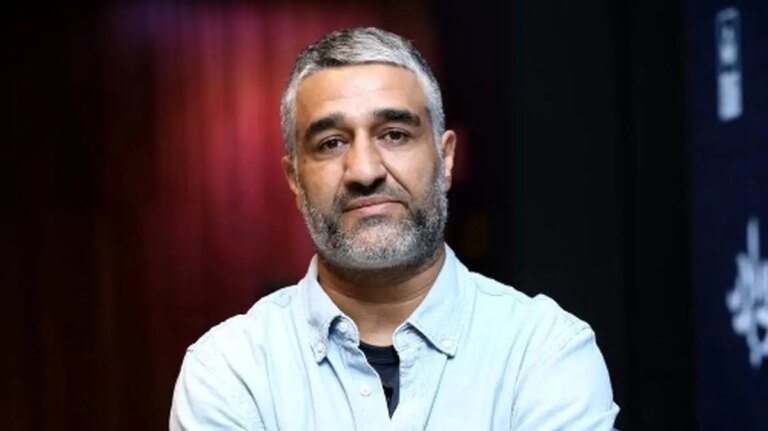 تصویری تازه از پژمان جمشیدی در فرودگاه کانادا