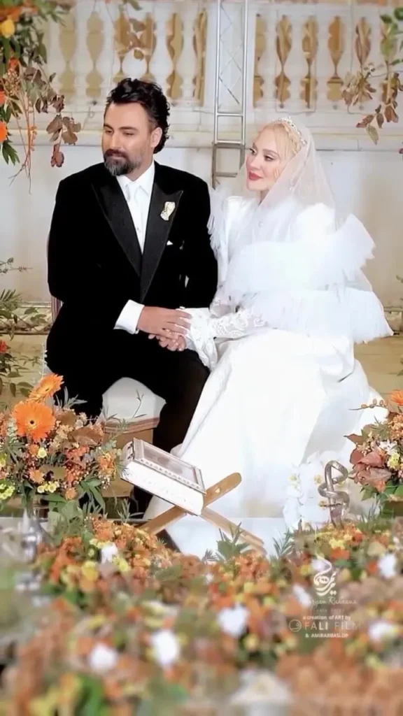 خواندن عقد آریایی آرام جعفری و بابک انصاری، توسط مرجانه گلچین