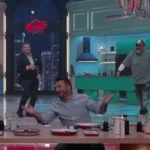 رقص دو نفره مهران غفوریان و محمود شهریاری با آهنگ حمیرا!