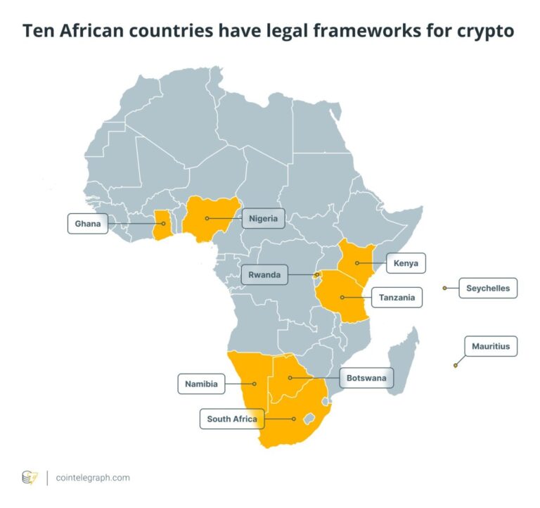 کشورها در سراسر آفریقا قوانین جدید رمزارز را تصویب می‌کنند در حالی که پذیرش آن در حال افزایش است