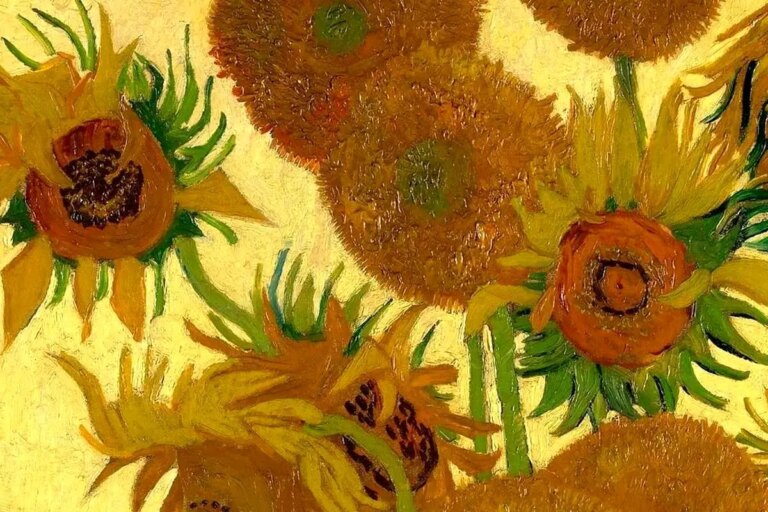 آفتابگردان‌های «ون‌گوگ» به‌هم می‌رسند