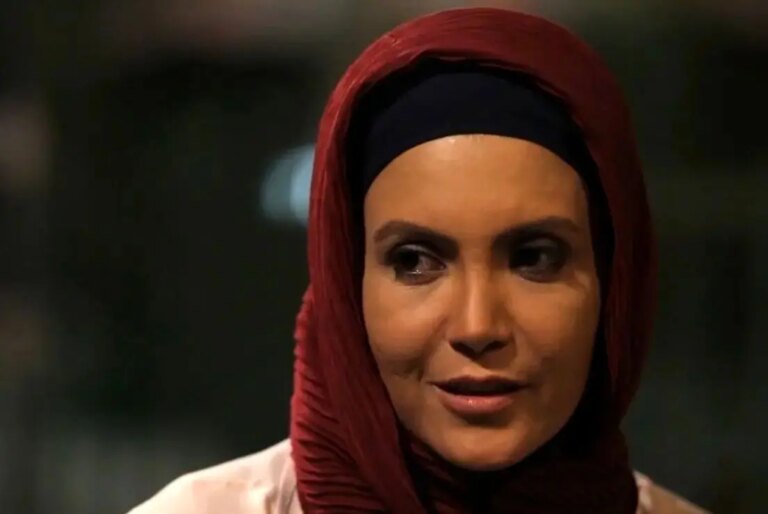 «آیناز» سریال آنام در جشن تولد 39 سالگی اش؛ سال 98