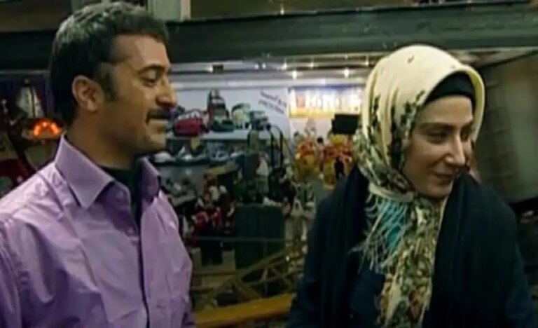 «ارسطو و گلرخ» در نشست خبری سریال «پایتخت 1»؛ 14 سال قبل