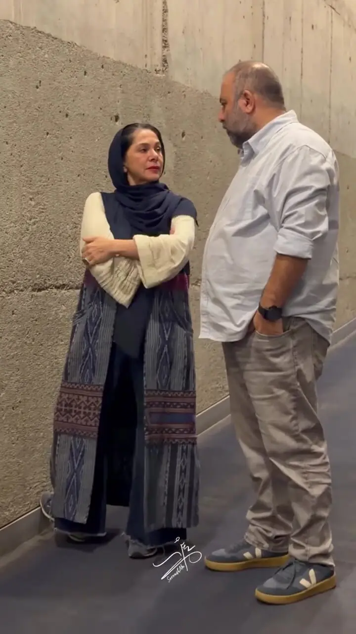 استایل مادر دختری نفس بازغی و مستانه مهاجر در حاشیه جشنواره فیلم شهر