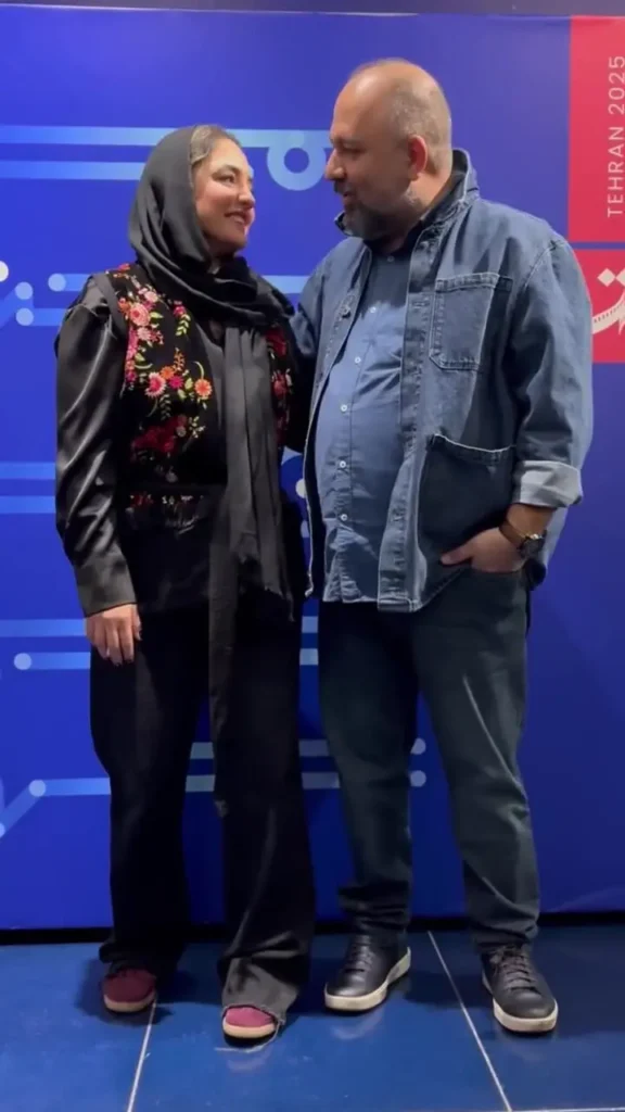 خنده‌های فریبا نادری و نرگس محمدی در حاشیه جشنواره فیلم شهر