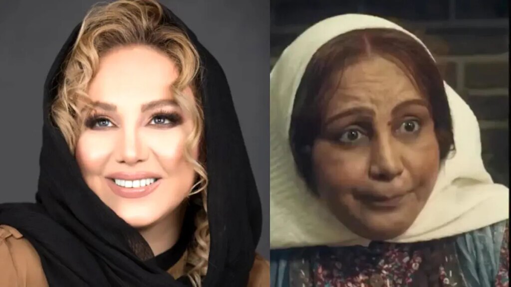 سلفی بهنوش بختیاری و مرجانه گلچین در پشت صحنه سریال بامداد خمار