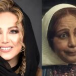 سلفی بهنوش بختیاری و مرجانه گلچین در پشت صحنه سریال بامداد خمار