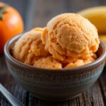 طرز تهیه بستنی ایتالیایی با خرمالو و موز