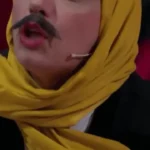 عباس محبوب در نقش دختر!