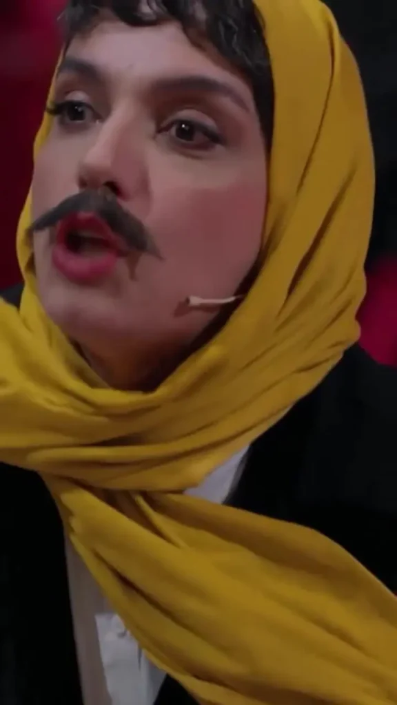 عباس محبوب در نقش دختر!