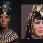 مقایسه جالب چهره اصلی بانو نفرتیتی با لیلا بلوکات در سریال یوسف پیامبر