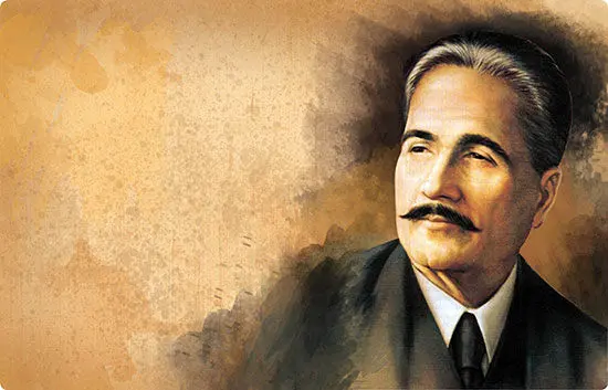 پرتره اقبال لاهوری؛ شاعری که عاشق فرهنگ ایران بود