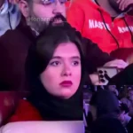 چهره مغموم نفس بازغی در اختتامیه فیلم شهر