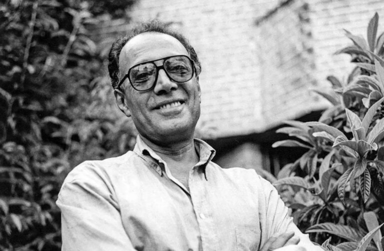 کمر درد عباس کیارستمی بود که باعث شد این عکس گرفته شود