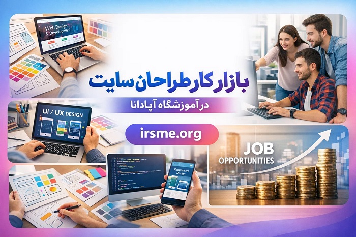 بازارکار طراحان سایت در تبریز-آموزشگاه آپادانا
