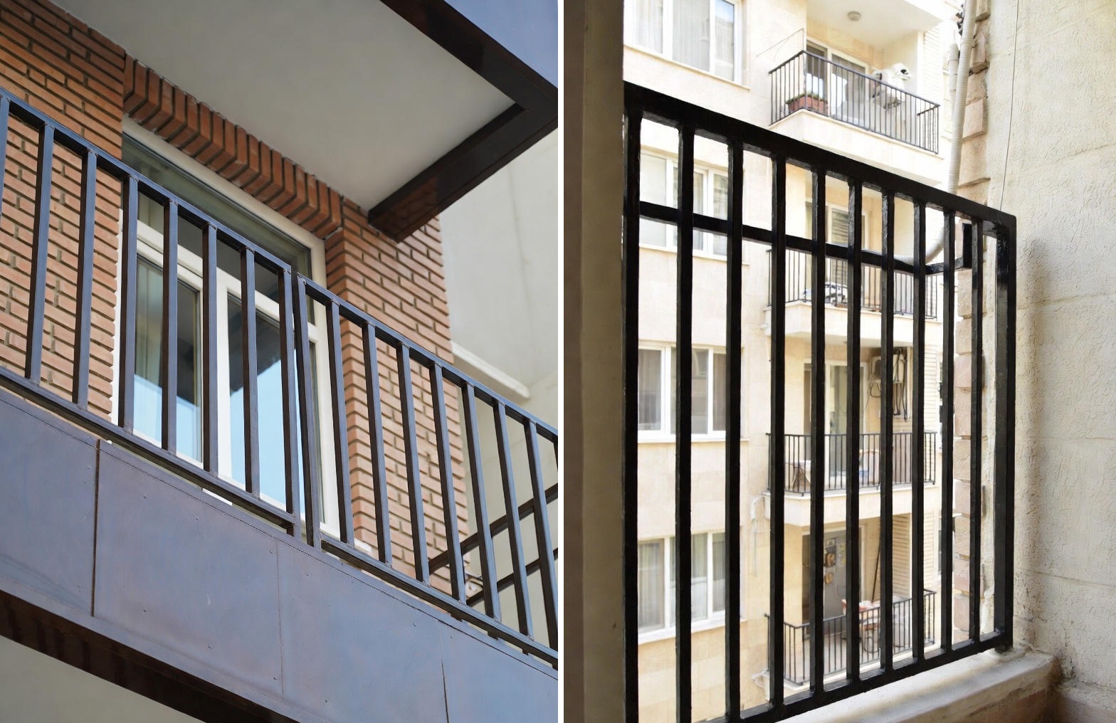 استاندارد ارتفاع حفاظ طبق قوانین شهرداری تهران