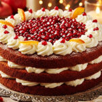 آموزش تصویری کیک یلدایی ساده