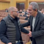 بوسه خشایار راد به پیشانی مازیار لرستانی