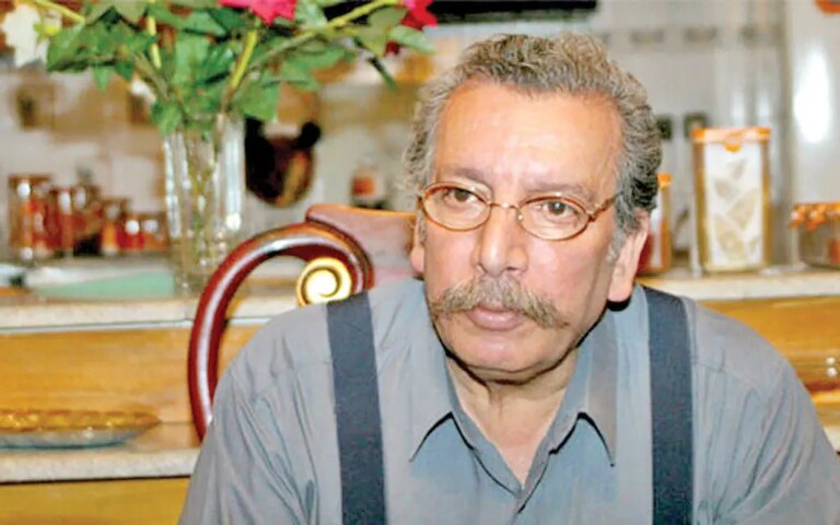 تصویری از «بهمن مفید» در دوران پیری و در کنار همسرش