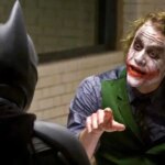 تصویری جالب از جوکر و بتمن در پشت صحنه فیلم شوالیه تاریکی