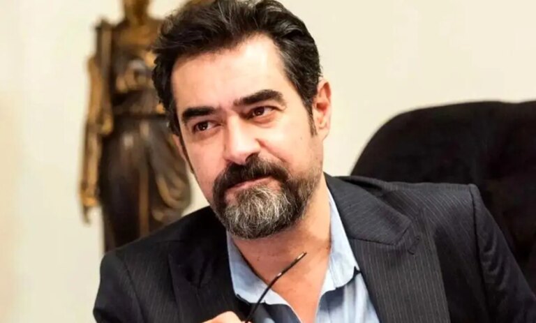 سلفی صمیمی پدر و پسر؛ شهاب حسینی در کنار فرزندش