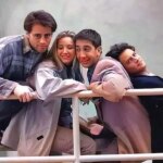 عکس‌های کمیاب از پشت صحنه‌ سریال فرندز 35 سال پیش